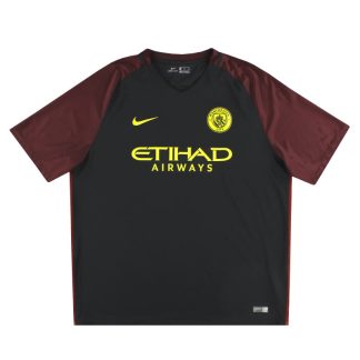2016-17 Manchester City Nike Away Shirt XXL - Manchester City / Excellent / XXL