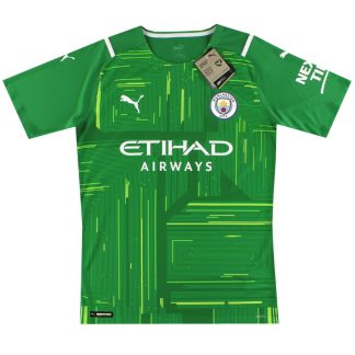 2021-22 Manchester City Puma Player Issue GK Shirt *w/tags* XL - Manchester City / w/tags / XL