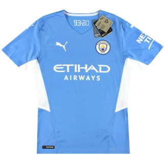 2021-22 Manchester City Puma Player Issue Home Shirt *w/tags* - Manchester City / w/tags / Small