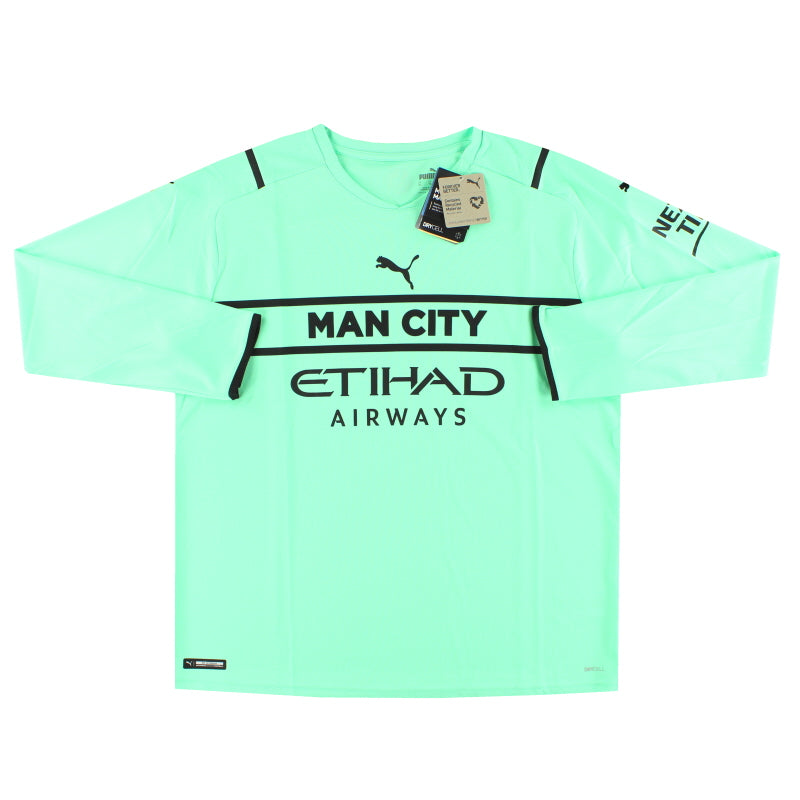 2021-22 Manchester City Puma Third Goalkeeper Shirt *w/tags* - Manchester City / w/tags / Medium