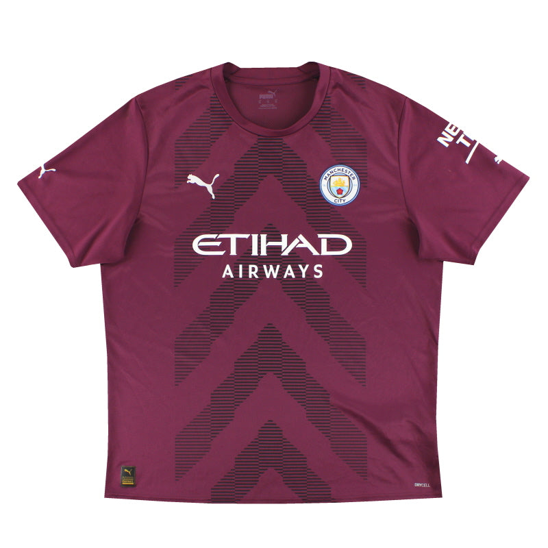 2022-23 Manchester City Puma Goalkeeper Shirt XL - Manchester City / Excellent / XL