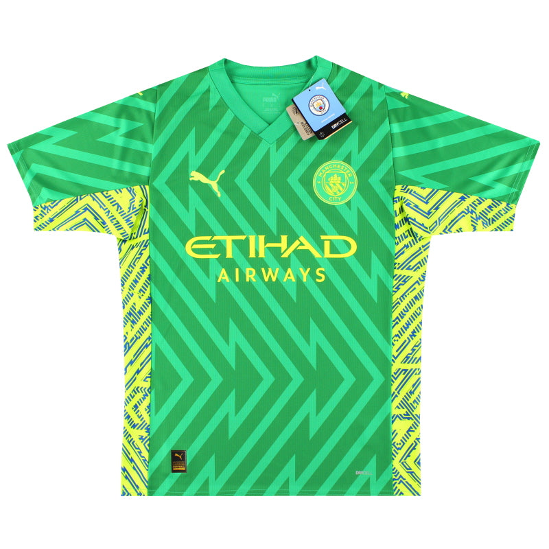 2023-24 Manchester City Puma Goalkeeper Shirt *w/tags* - Manchester City / w/tags / Medium