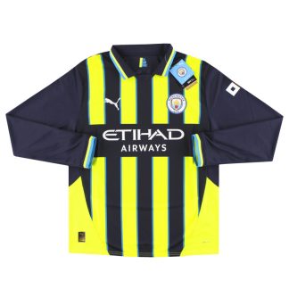 2024-25 Manchester City Puma Away Shirt L/S *BNIB* - Manchester City / BNIB / Large