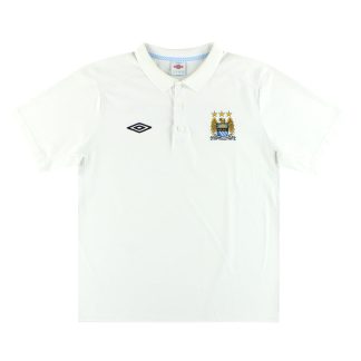 2010-12 Manchester City Umbro Polo Shirt XL - Manchester City / Excellent / XL