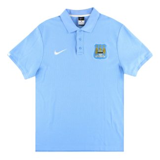2015-16 Manchester City Nike Polo Shirt XL - Manchester City / Excellent / XL