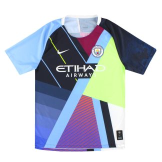 2018-19 Manchester City Nike Special Edition 'Mashup' Shirt XL - Manchester City / Excellent / XL
