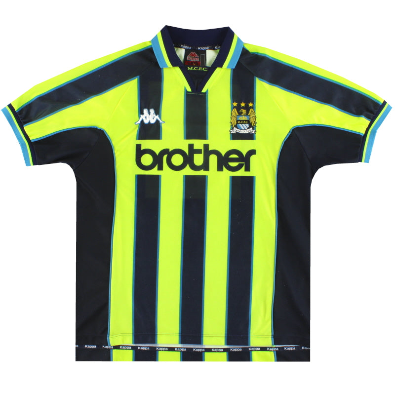 1998-99 Manchester City Kappa Away Shirt XL - Manchester City / Very good / XL
