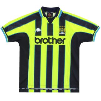 1998-99 Manchester City Kappa Away Shirt XXL - Manchester City / Excellent / XXL