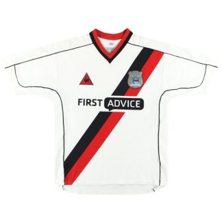 2002-03 Manchester City Le Coq Sportif Away Shirt L - Manchester City / Excellent / Large