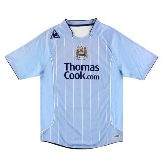 2007-08 Manchester City Le Coq Sportif Home Shirt XXL - Manchester City / Excellent / XXL