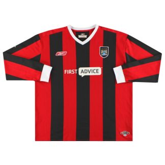 2003-04 Manchester City Reebok Away Shirt L/S XL - Manchester City / Very good / XL