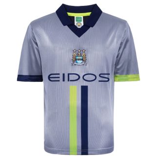 Manchester City 2000 Away Retro Football Shirt