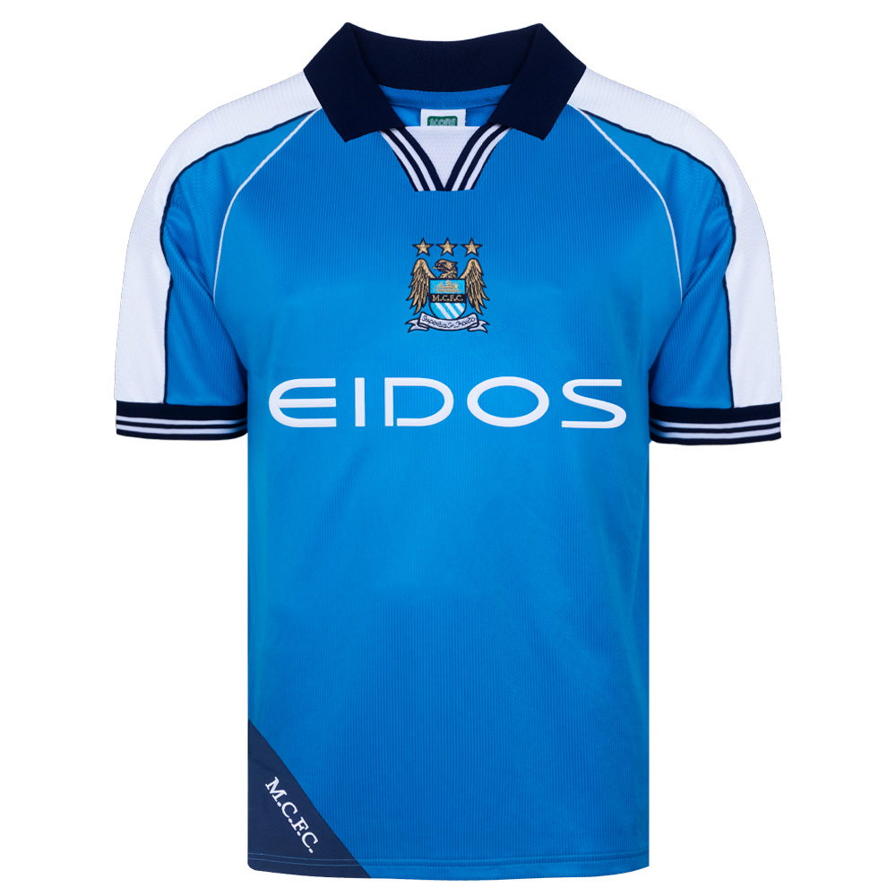 Manchester City 2000 Retro Football Shirt