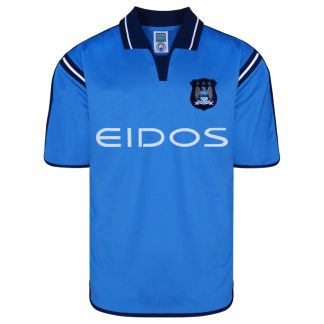 Manchester City 2001 Retro Football Shirt