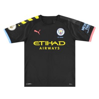 2019-20 Manchester City Puma '125 Years' Away Shirt L.Boys - Manchester City / Very Good / Medium