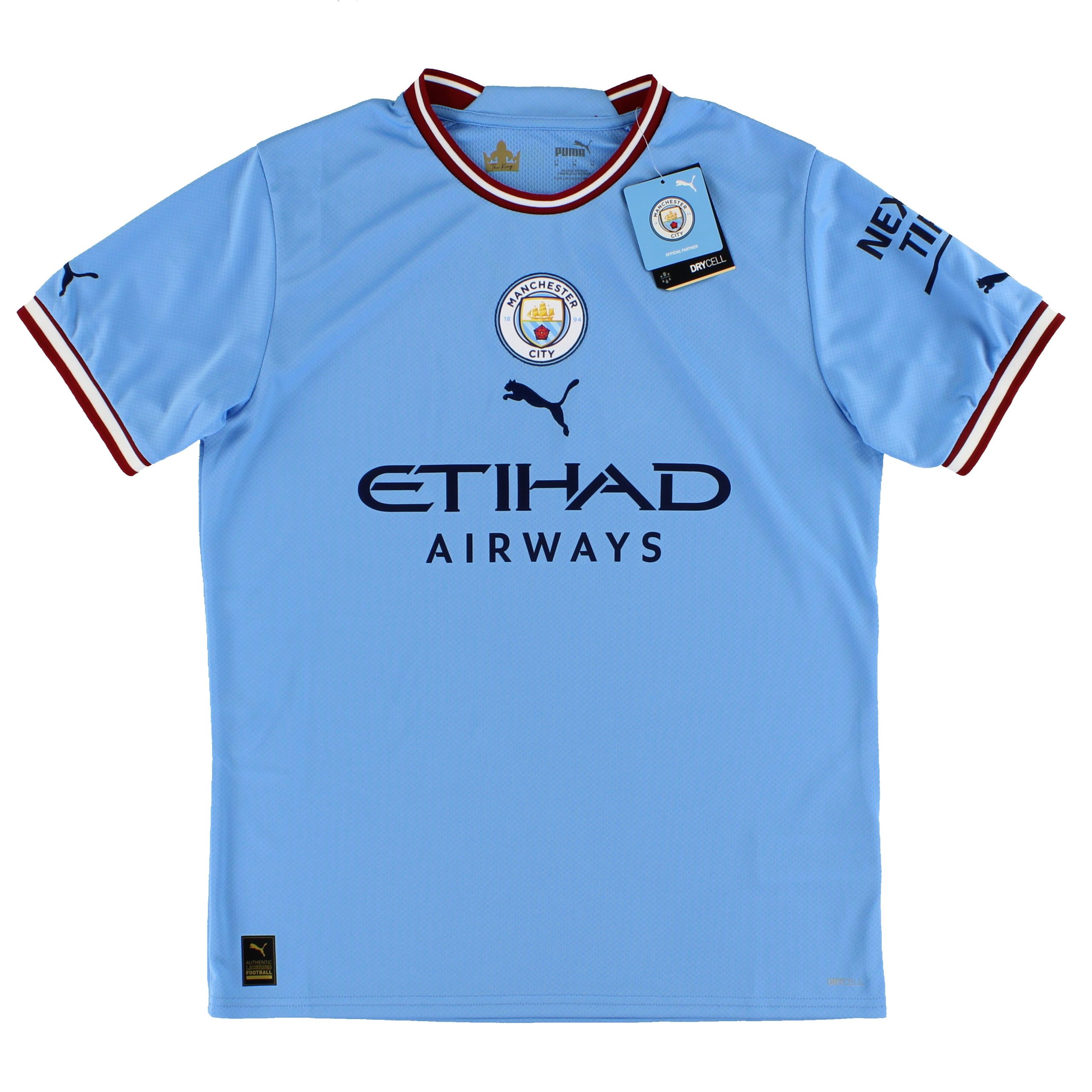 2022-23 Manchester City Puma Home Shirt *w/tags* - Manchester City / w/tags / Medium