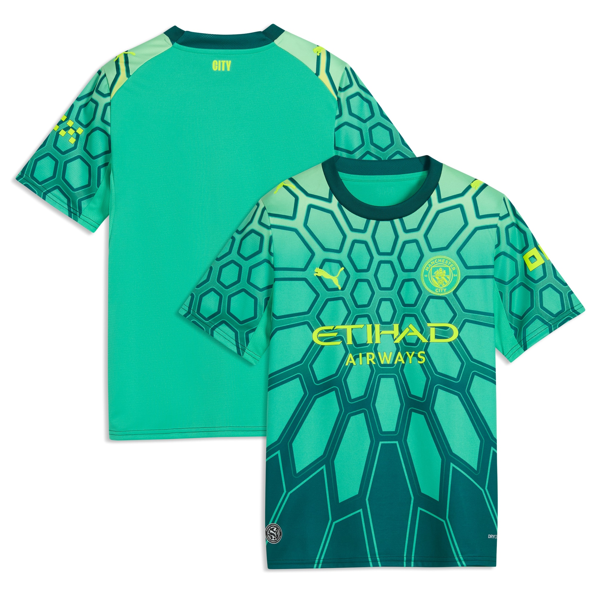Manchester City PUMA Goalkeeper Shirt 2026-27 - Kids