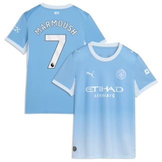 Manchester City PUMA Home Shirt 2026-27 - Womens with Marmoush 7 printing