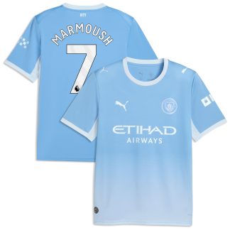 Manchester City PUMA Home Shirt 2026-27 with Marmoush 7 printing