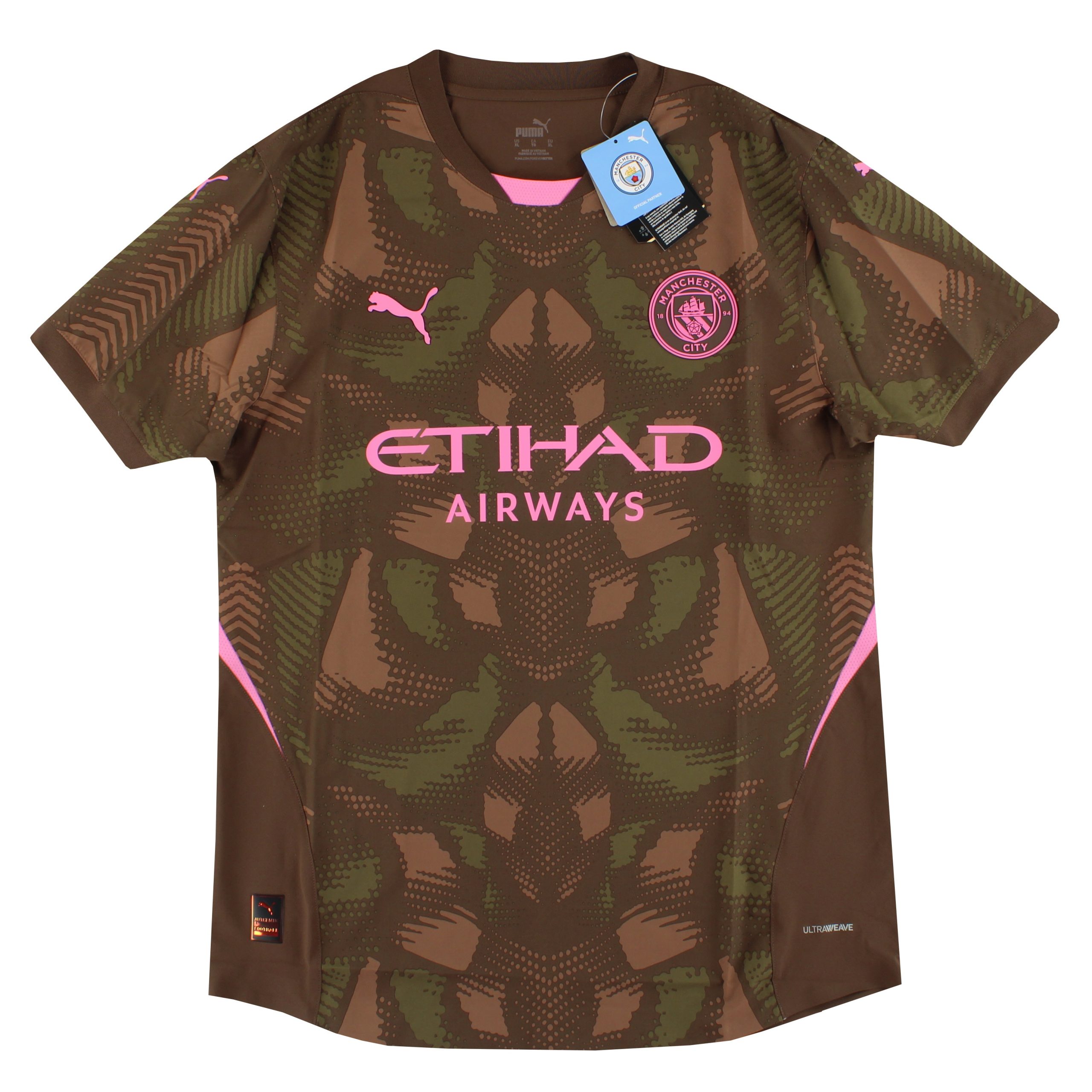 2024-25 Manchester City Puma Authentic Goalkeeper Shirt *w/tags* XL - Manchester City / w/tags / XL