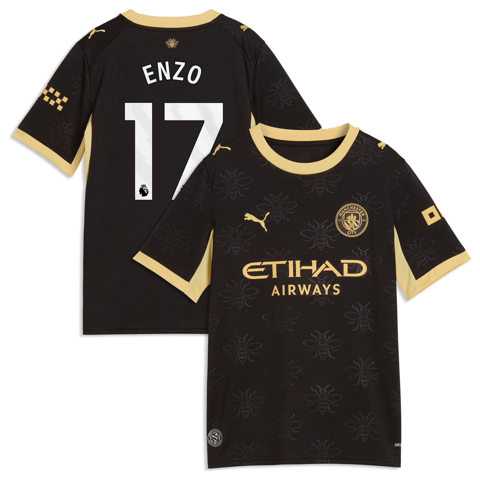 Manchester City Puma Away Shirt 2026-27 - Kids with Enzo 17 printing