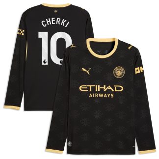 Manchester City Puma Away Shirt 2026-27 - Long Sleeve with Cherki 10 printing