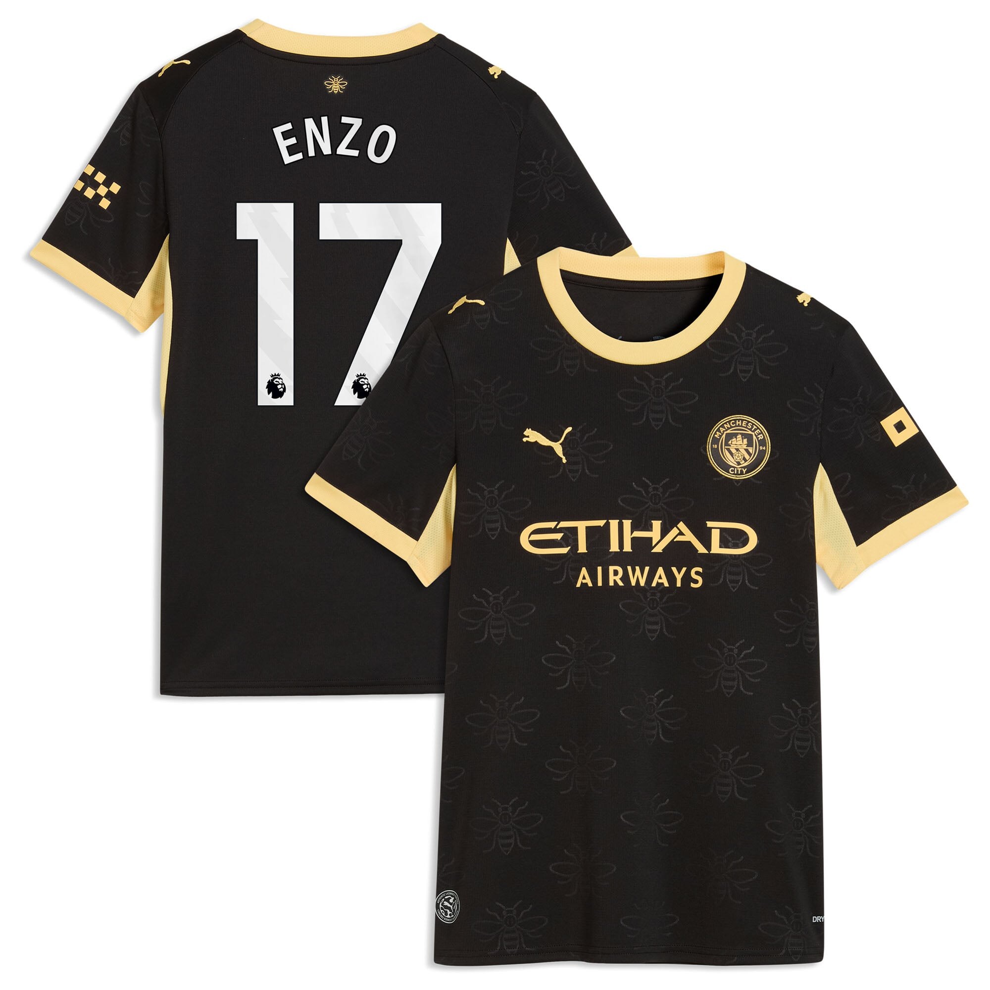 Manchester City Puma Away Shirt 2026-27 - Womens with Enzo 17 printing