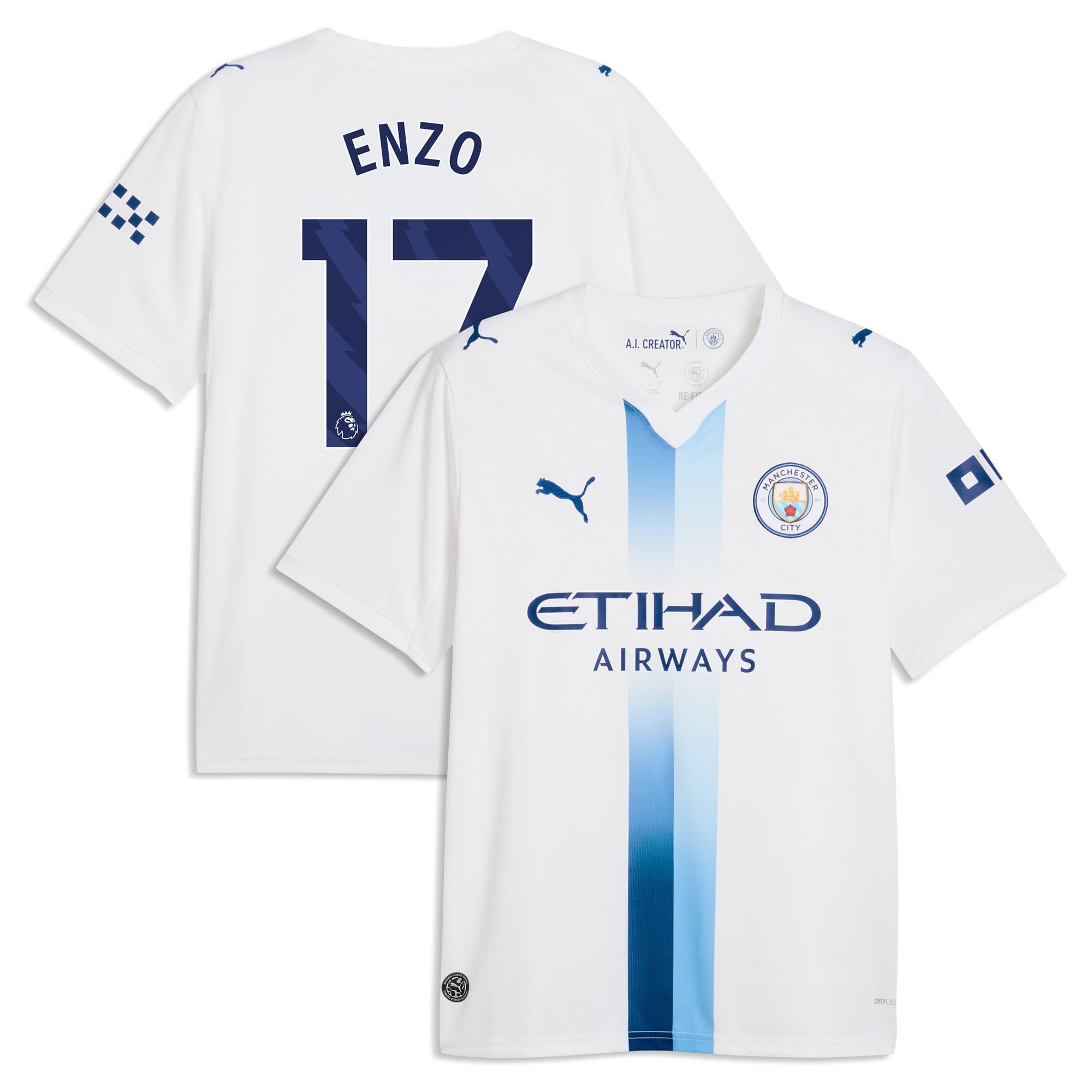 Manchester City Puma Third Shirt 2026-27 with Enzo 17 printing