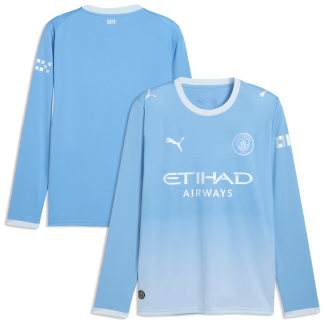 Manchester City PUMA Home Shirt 2026-27 - Long Sleeve