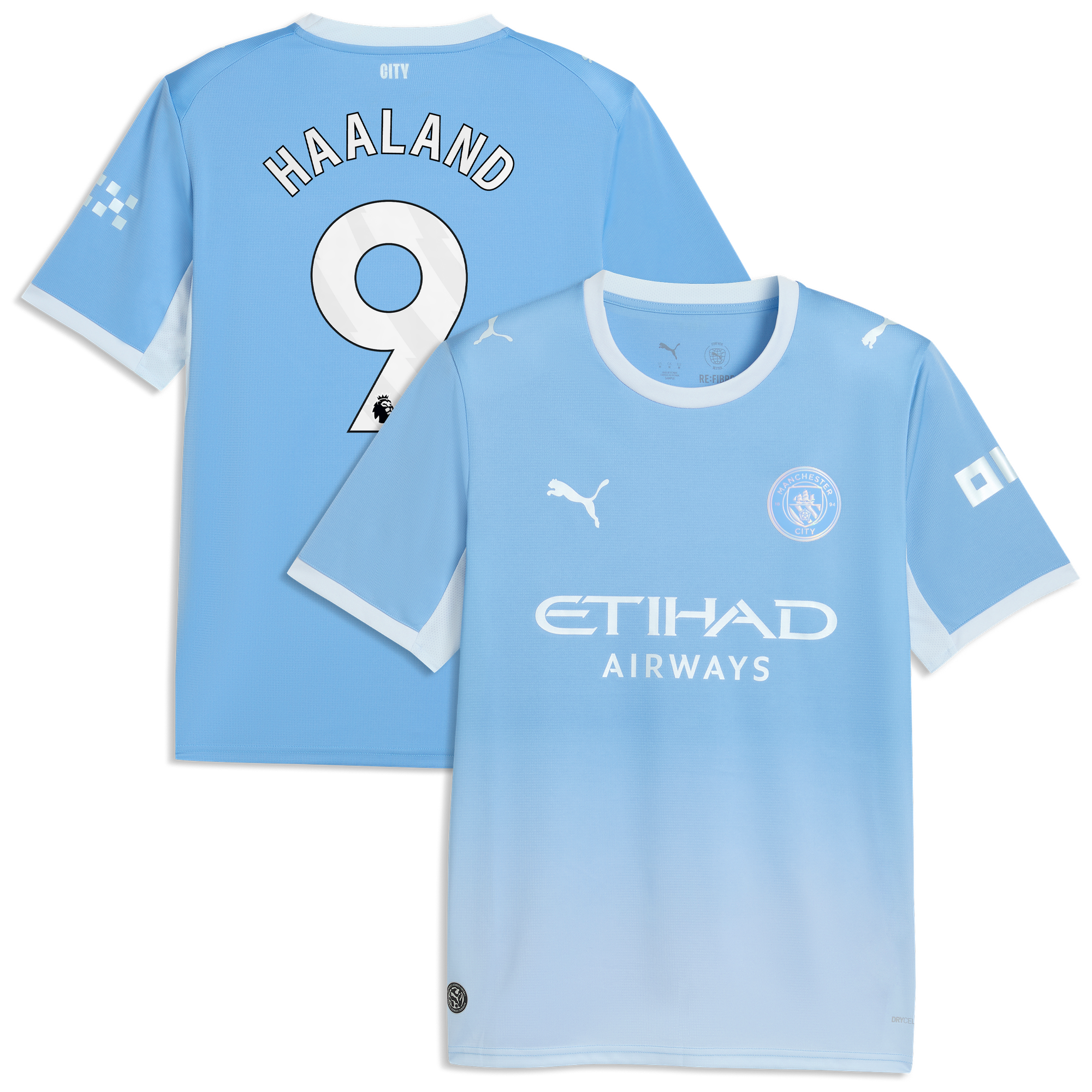 Manchester City PUMA Home Shirt 2026-27 with Haaland 9 printing