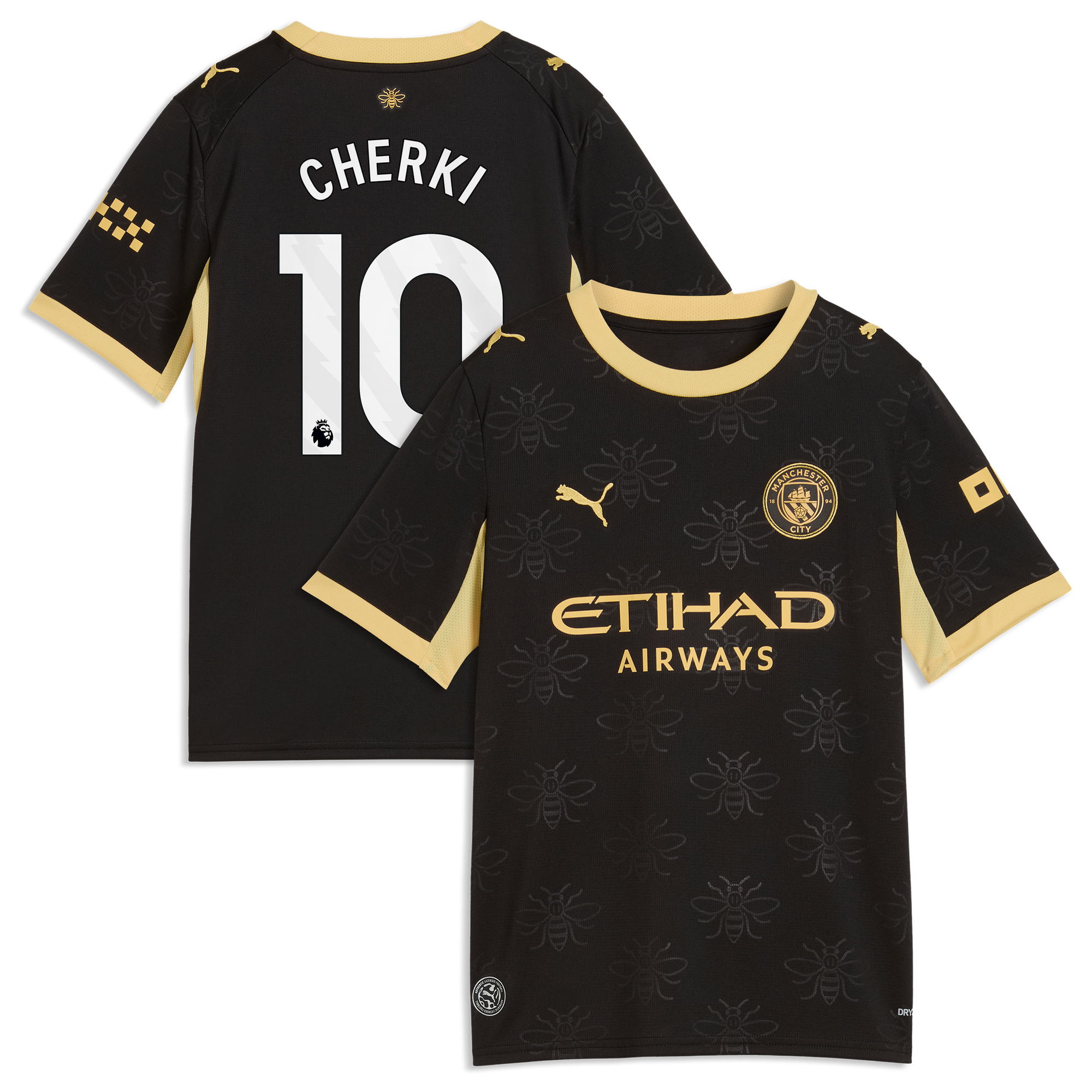 Manchester City Puma Away Shirt 2026-27 - Kids with Cherki 10 printing